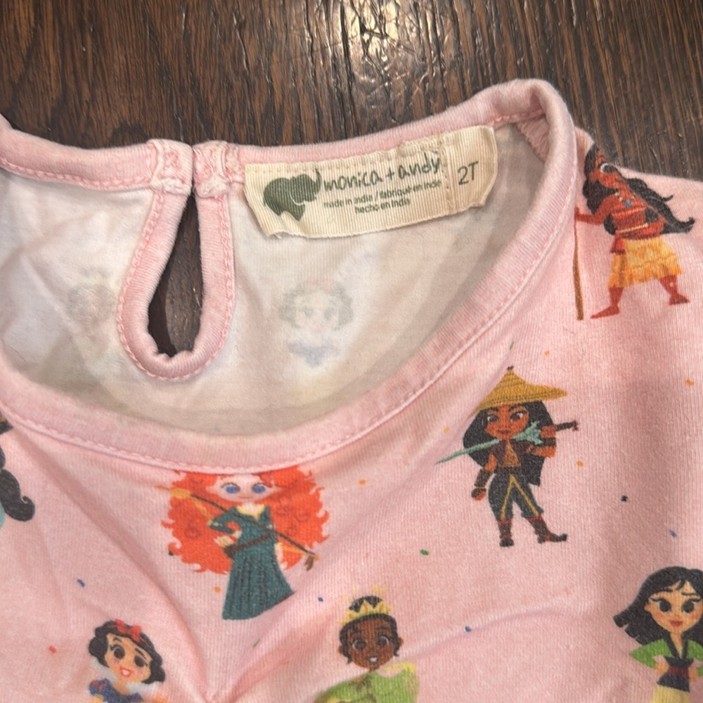 Bundle of 2T Disney themed clothes. Brands include Monica and Andy and Gap. - Picture 6 of 14